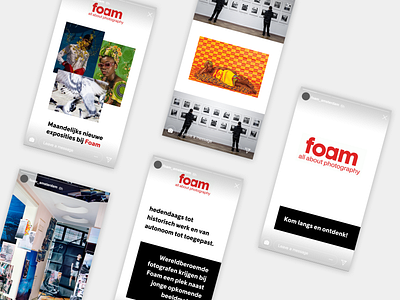 foam - Social Media Marketing branding design foam instagram story marketing social media