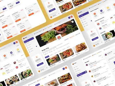 Nibble Web I design design for web digital design food delivery food delivery app product design responsive design ui ui for web ui kit ui kit for web uiux ux web app web app ui web design web ui web ui kit