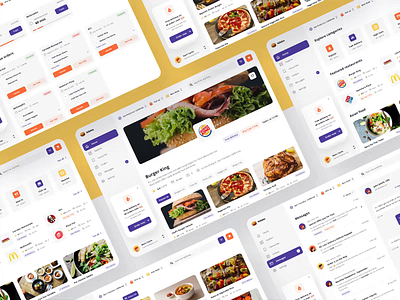 Nibble Web I design design for web digital design food delivery food delivery app product design responsive design ui ui for web ui kit ui kit for web uiux ux web app web app ui web design web ui web ui kit