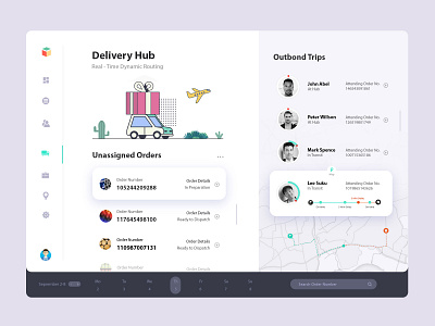 Consignment Tracking Dashboard Interface App app clean design desktop interface minimal tracking app ui ui ux ui design ux web webdesign website