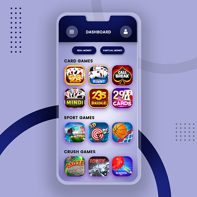 Multi Gaming app Platform Design brand application brand design category app clean esport game game agency game app game design game developer game platform game ui games gaming gaming app inspiration mobile app