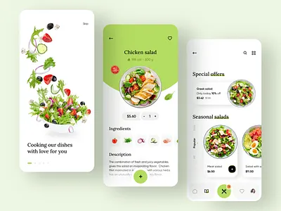 Food delivery service - Mobile App app app design food app food delivery food delivery app food delivery application food delivery service food design mobile app mobile app design mobile design mobile ui