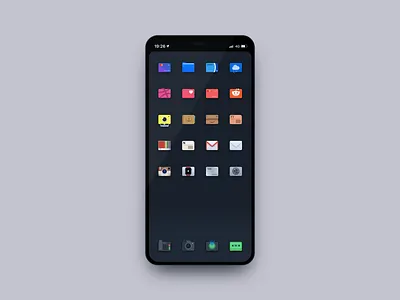 Squircle-less iOS 14 Icons app icons apple credit cards dark app dark mode dark theme dark ui design figma home screen icons icons pack iconset ios apps ios14 iphone iphone dark mockup logo mobile design ui