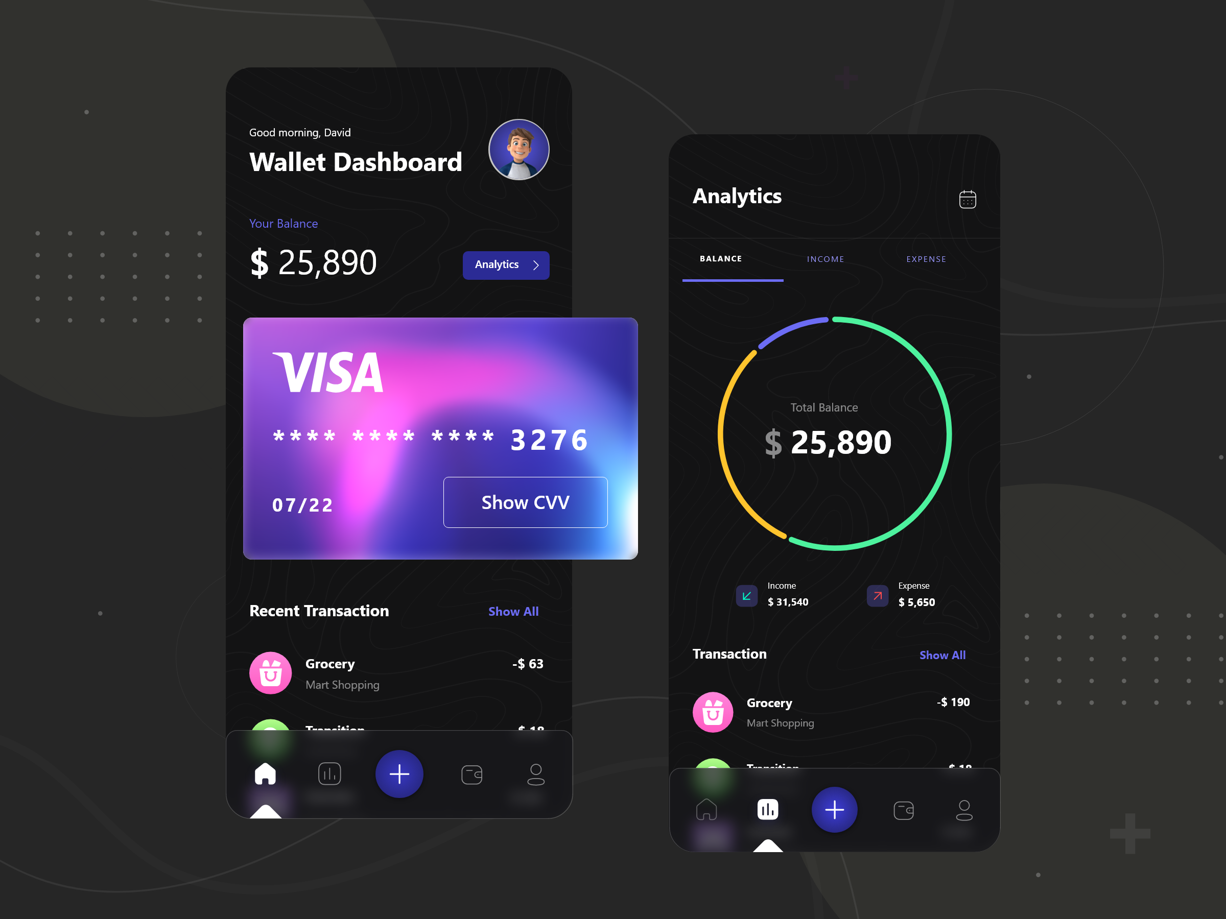 ShaftDigital - Wallet App app dashboard digital dollar graphic design management mobile app money trading ui ui design uiux wallet