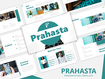 Prahasta - Marketing PowerPoint Template design graphic design powerpoint presentation powerpoint template presentation design presentation template