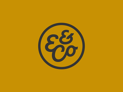 Edward & Co Monogram ed and co edward and co handlettering handtype hashtaglettering lettering logo monogram vectormachine