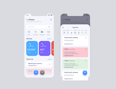 Schedule app app mobile app design mobile ui ui