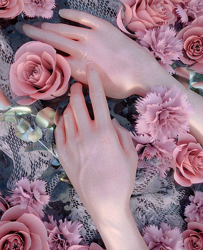 Bathe 3d 3d art blender3d dailyrender design landscape render surreal surrealism