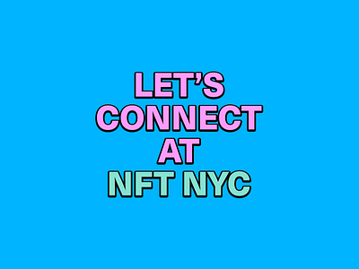 NFT NYC conference digital wearables networking nfts web3
