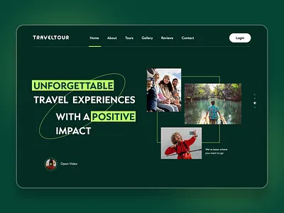 Travel Agency Website banner homepage landing page tour tourism tourist travel travel agent travel ageny travel guide trip planner ui ux vacation web ui website