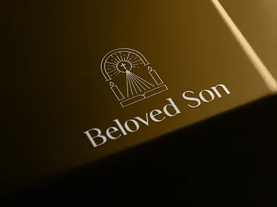Beloved Son beloved bible brand branding design god icon illustration jesus christ logo mark son wisdom