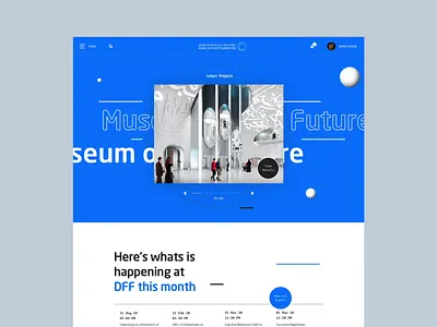 Community Portal 2020 trends aftereffects blue button dailyui digital dribbble dubai designer dubai ui designer fluid future futureform futurewave interaction design interactive interface museum portal slider uiux
