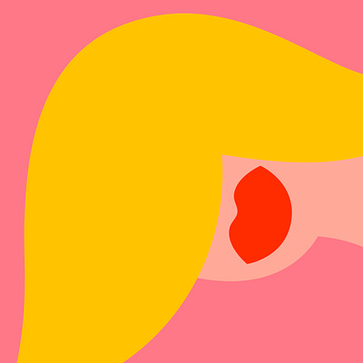 Laid 2d beauty bold flat illustration minimal