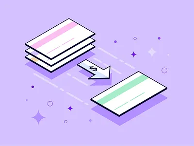 Balance Transfer Illustration balance transfer branding cash coin credit card finance fintech illustration