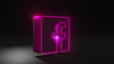 Daily UI | Challenge #005 blender3d dailyui dailyuichallenge facebook icon icondesign uiux uxdesign