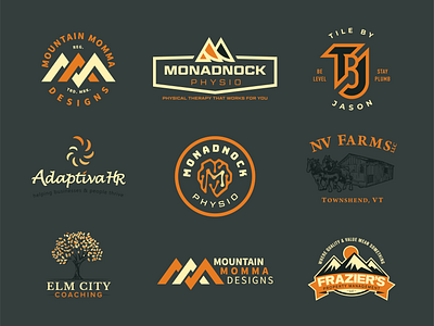 BNI Dribbble Presentation 10/8/20 branding logo logo design print