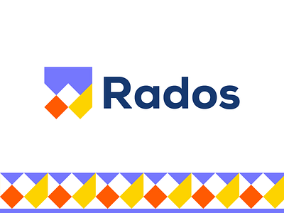 Rados brand branding design graphic design illustration logo logo design minimal modern r logo rados ui