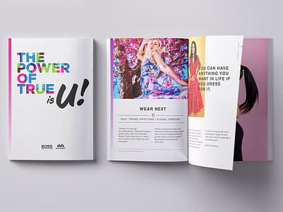Power of True - Annual Report annual report branding design print
