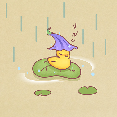 lil ducky duck illustration
