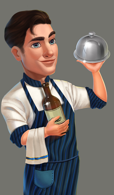 cooking charactersdesign cooking game