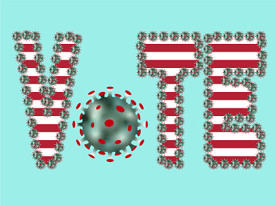 VOTE! 2020 biden corona corona virus coronavirus covid covid 19 covid 19 covid19 donald trump donaldtrump election election 2020 illustration illustrator joe biden presidential election trump usa