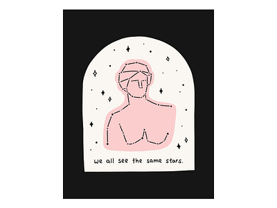 Star Bust constellation digital illustration illustration stars