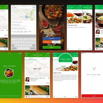 Meal Me App UI (2015) app design app design icon ui web ios guide application food app mobile app ui ui ux ui ux designer