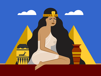 Ruler egypt illustraion illustration illustration art illustration digital illustrations minimalist ruler seattle