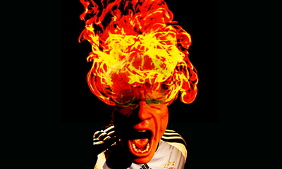 Fire Illustration art branding design emotion fireart illustration man minimal