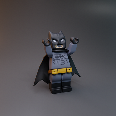 Lego batman 3d batman blender