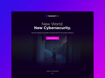 Cybersecurity landing page branding conversion design cro dark mode dark ui graphic design landing page layout marketing marketing campaign marketing collateral saas saas design saas landing page software ui ui. uiux ux ux design