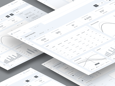 Analytics Platform Wireframes admin analytics app chart clean dashboard data design system figma high fidelity product saas ux design wireframes