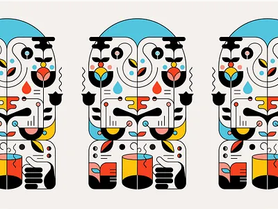 Coffee House branding design flat icon identity illustration illustrator logo typography vector