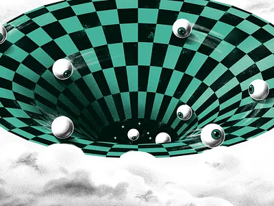 Went to their downfall with open eyes... digital illustration downfall eyes