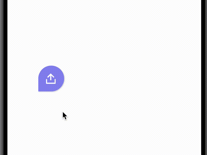 #DailyUI 010 - Social Share Button animation daily 100 challenge daily ui dailyui share button ui