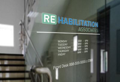 Rehabilitation Associates logo&branding brand branding design logo logo design logotype rehabilitation