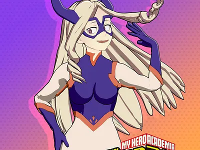 Mt. Lady 3d 3d animation 3d art anime animeart bnha bokunoheroacademia character mha myheroacademia