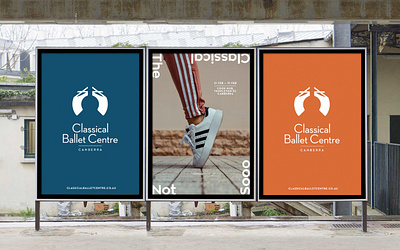 Classical Ballet Centre — Canberra branding branding design design graphic design icon layout logo minimal photography type