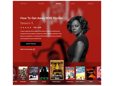 TV Time 😉 clean colorful dailyuichallenge design minimal tv app tv shows ui ux web