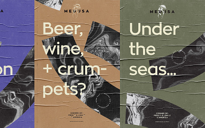 Medusa — Craft Wine and Beer bar. branding branding design design graphic design icon layout logo minimal photography type