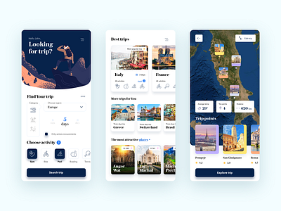 Find Your travel app app journey mobile tour tourism travel traveling app trip ui ux