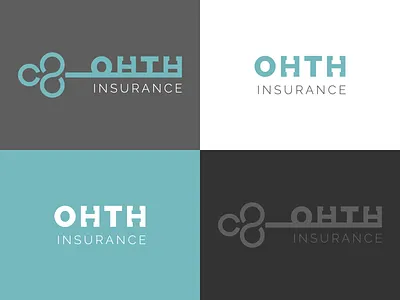 Unused Logo Concept | Ohth Insurance brand design branding cannabis insurance insurance company insurance logo key logo logo logo concept logo design oath unused concept