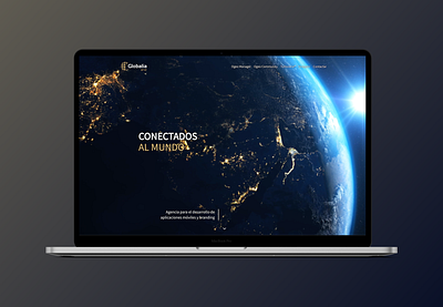 Redesign of the Globalia Grup website branding redesign sketch web design website