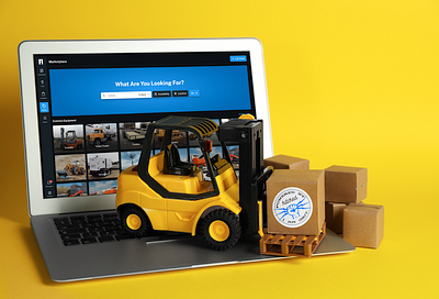 Industrial Marketplace Artwork branding campaign design creative campaign design desktop design desktop mockup graphicdesign illustration industrial design marketplace ui ux webdesign