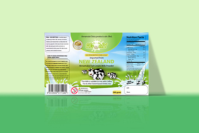 MY DESIGN LABEL milk label label design label packaging