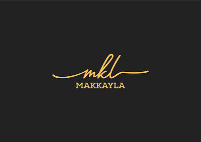 Makkayla Logo Design design graphic design iconic illustration logo logo design logotype typography