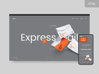 Dogart - Creative HTML Portfolio Template agency animation clapat clean design graphic design illustration logo minimal portfolio showcase ui webdesign website