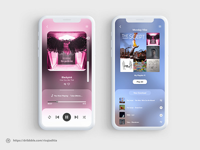 Make a Music Player Design UI/UX app dailyui dailyuichallenge design illustration mobile app design modern ui ux website