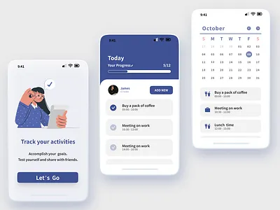 to do list app design figma ui design ui kit uiux