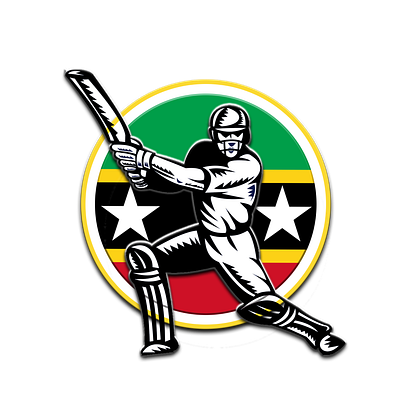 St Kitts & Nevis Patriots team logo app concept creative cricket cricket app cricket logo design duggout graphic design icon illustration jiga logo